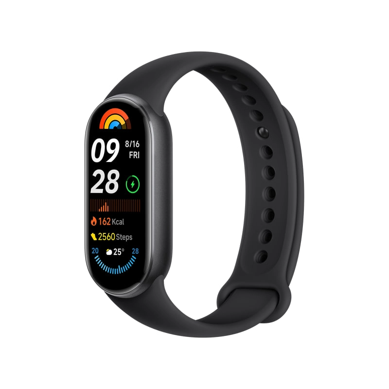 Смарт браслет Xiaomi Mi Band 9 (Global) Black - фото №2 Смарт браслет Xiaomi Mi Band 9 (Global) Black купить