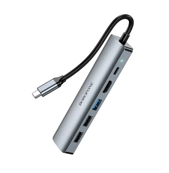 HUB-адаптер Hub Borofone DH16 Type-C в Узбекистане