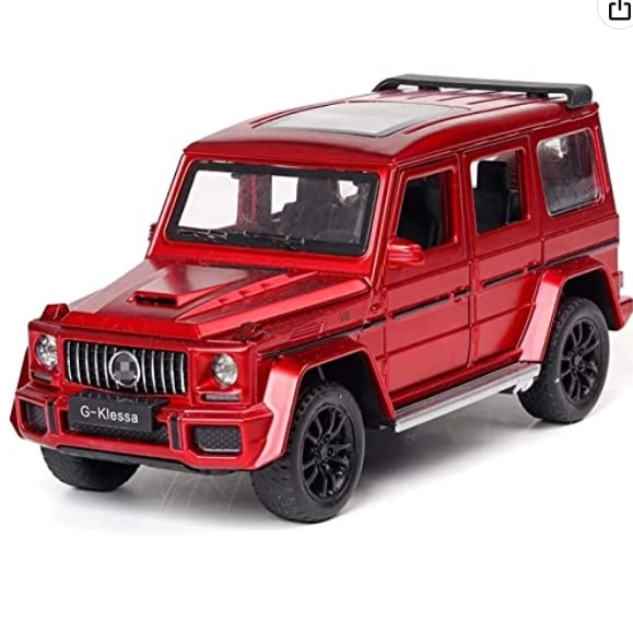 Mercedes Benz G63 qizil o'yinchoq mashina modeli sotib olish