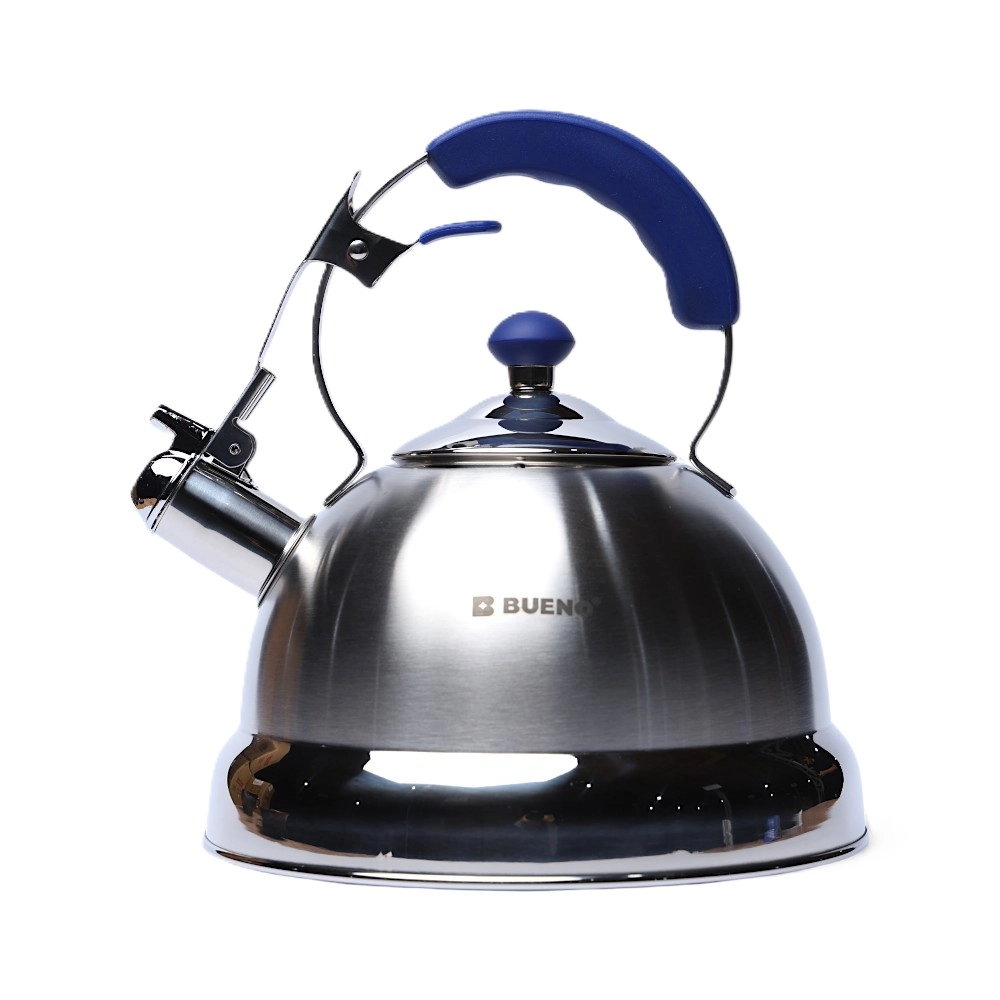 BUENO BNK-1231 3 l, hushtakli choynak, zanglamaydigan po&lsquo;latdan , Silver sotib olish