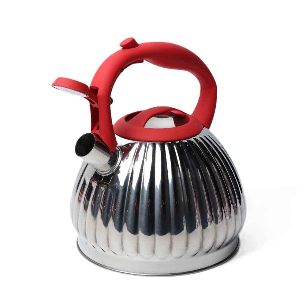 DOMASSI DMK-7576 3.4 l, hushtakli choynak, zanglamaydigan po&lsquo;latdan , Silver onlayn