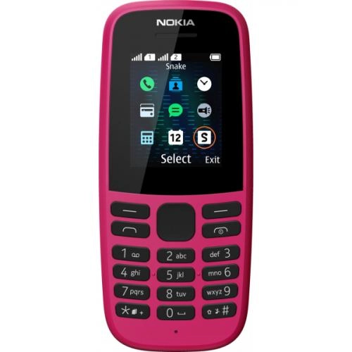 Nokia 105 Dual Sim Pink telefoni sotib olish