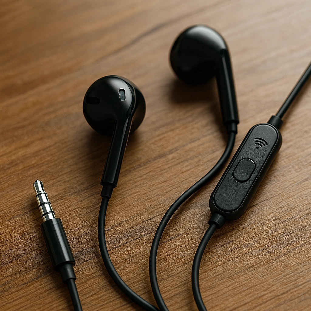 Проводные наушники Inkax AE-01D Stereo Half-in-ear Wired Headphones, Black недорого