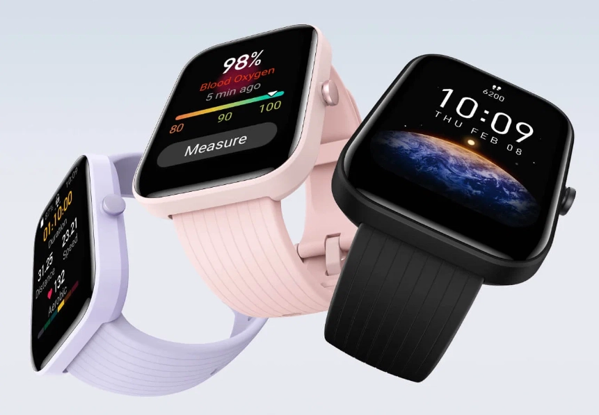 Смарт часы Amazfit Bip 3 purple в Узбекистане