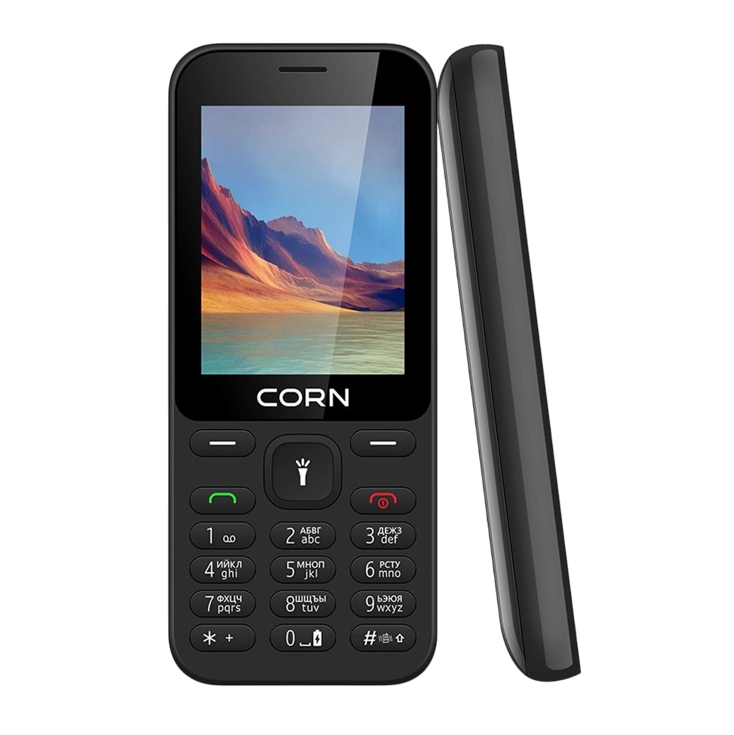 Corn B241 Matt Black telefoni arzon