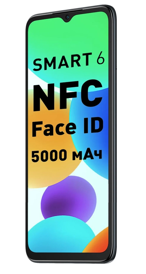 Смартфон Infinix Smart 6 2/32GB Polar Black онлайн