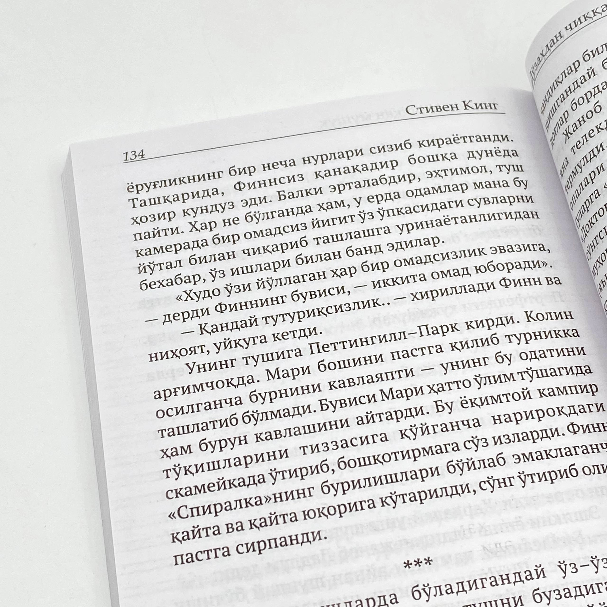 Stiven King: Do'zaxdan chiqqan mushuk bo'lib to'lash