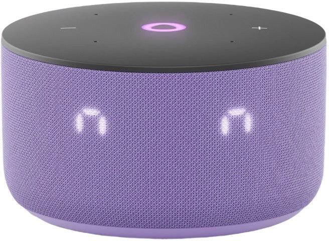 Умная колонка Яндекс Станция Мини 3 с часами фиолетовый недорого