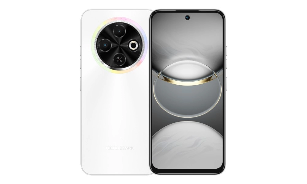 Смартфон TECNO Spark 30C 6/128GB Orbit White - фото №2 Смартфон TECNO Spark 30C 6/128GB Orbit White купить