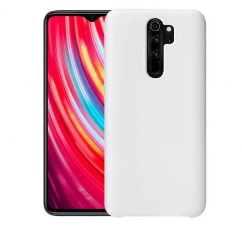 Чехол Silicone cover для Xiaomi Redmi Note 8 Pro, белый купить