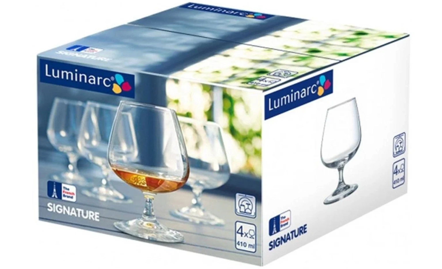 Набор бокалов Luminarc Signature прозрачный 400 мл 4 шт (J2934) рассрочка