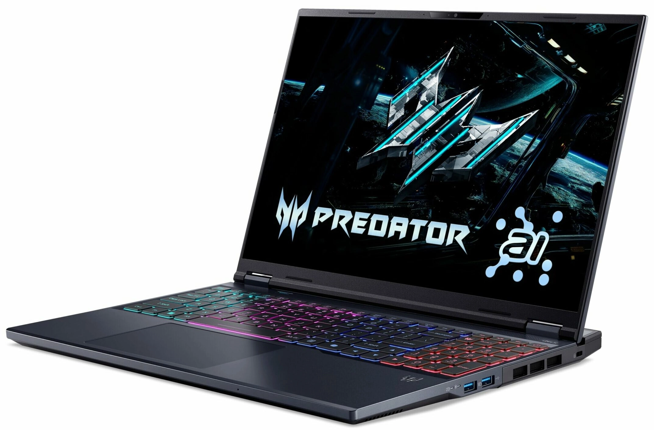 Ноутбук ACER Predator Helios Neo 16 AI PHN16-73-94ZR, Intel Core Ultra 9-275HX, 16GB RAM, 1TB SSD, RTX 5070 8GB, 16" WQXGA 240Hz, Abyssal Black (ACER00297) недорого