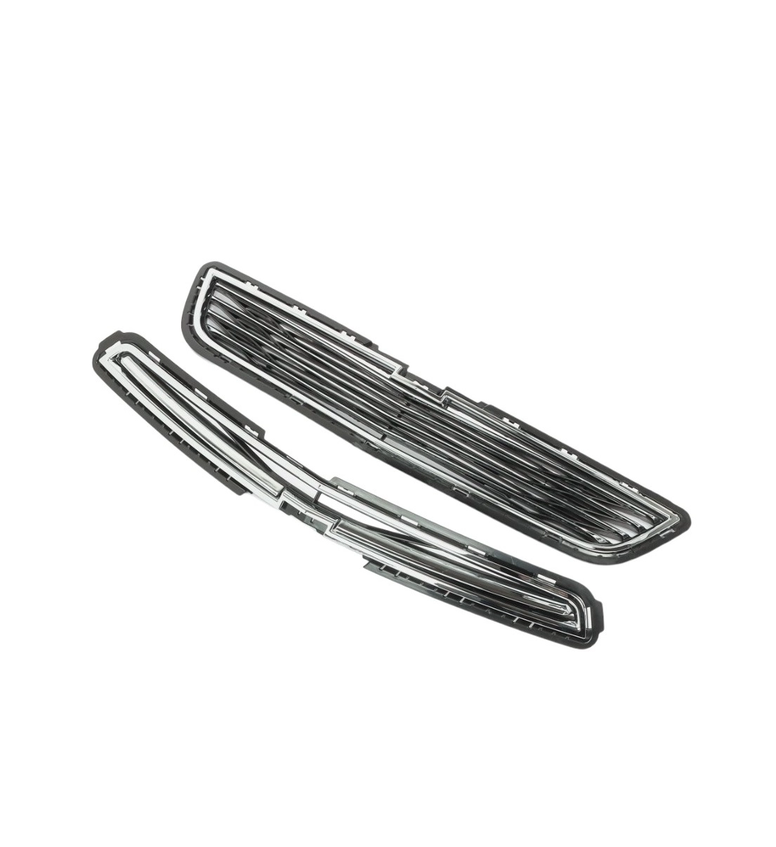 Облицовка бампера для Кобальт в стиле Каптива никел купить