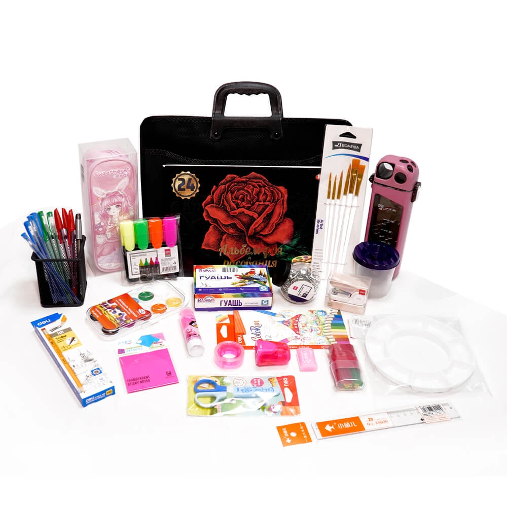 Школьный набор "Умник" для 10 класса - 96 предметов недорого