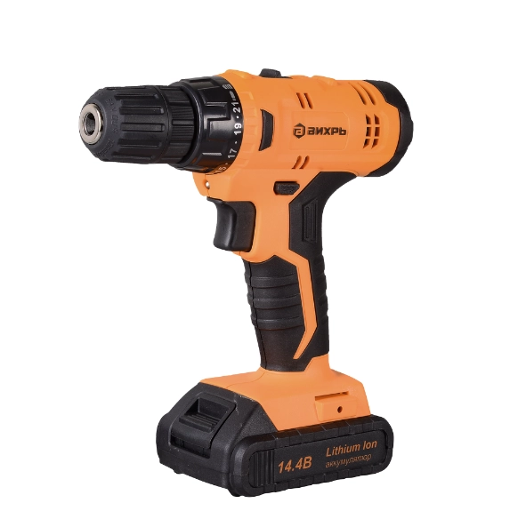 Аккумуляторная дрель-шуруповерт Вихрь ДА-14,4Л-2К купить