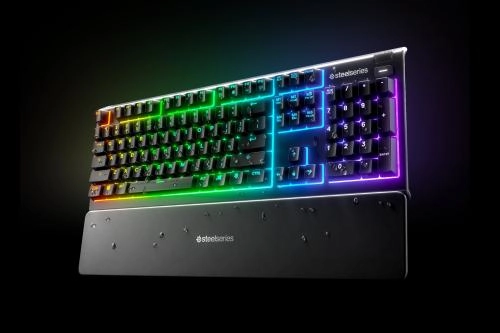Клавиатура SteelSeries Apex 3 Water resistant gaming keyboard недорого