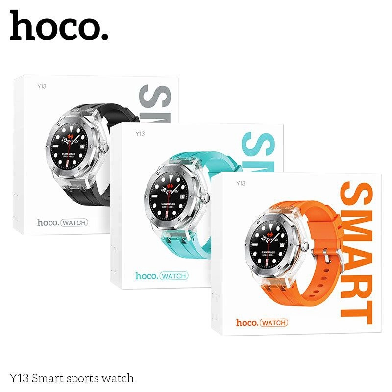 Смарт часы Hoco Y13 ОРАНЖЕВЫЙ - фото №4 Смарт часы Hoco Y13 ОРАНЖЕВЫЙ в Узбекистане