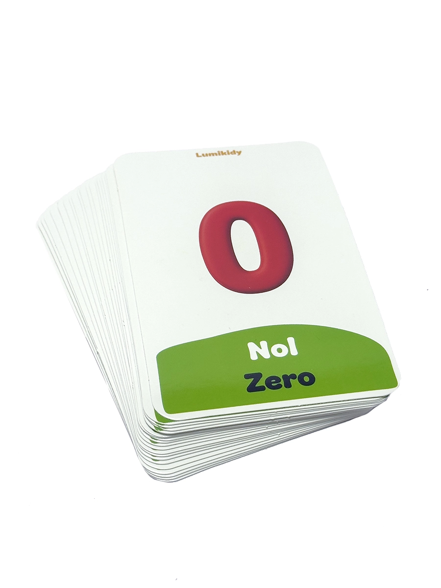 Bolalar rivojlanishi uchun kartochkalar: Raqamlar- Numbers (ingliz tilida) narxi