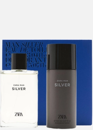 Дезодорант Silver 90ml &  Blue Spirit 150ml купить