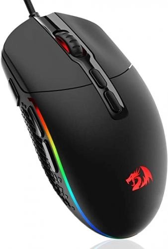Redragon Invader Black USB sichqonchasi arzon