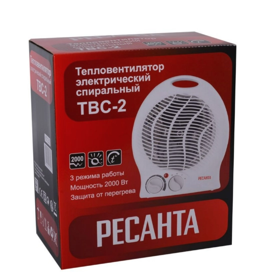Тепловентилятор РЕСАНТА ТВС-2 рассрочка