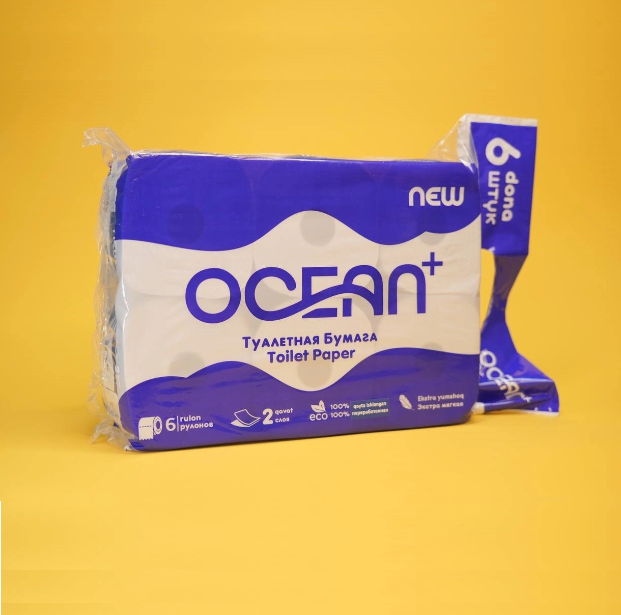 Ocean 6 o'ram, 2 qavatli hojatxona qog'ozi sotib olish