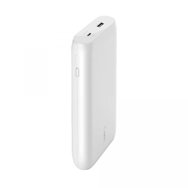 Belkin Portativ Power Bank 20000mAh, 30W, USB-A/USB-C, White arzon