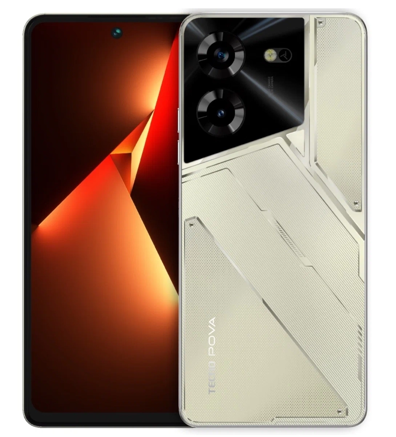 Смартфон TECNO POVA 5 8/128GB Золотистый купить