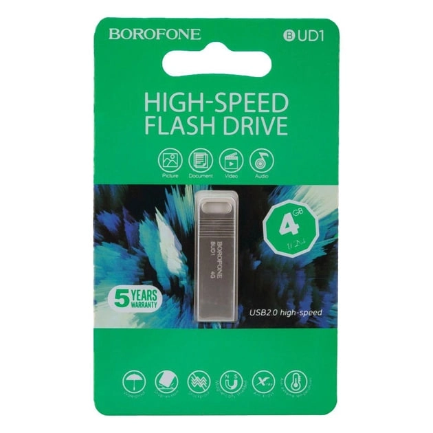 USB-флешка Borofone BUD1 USB 2.0 4 Гб недорого