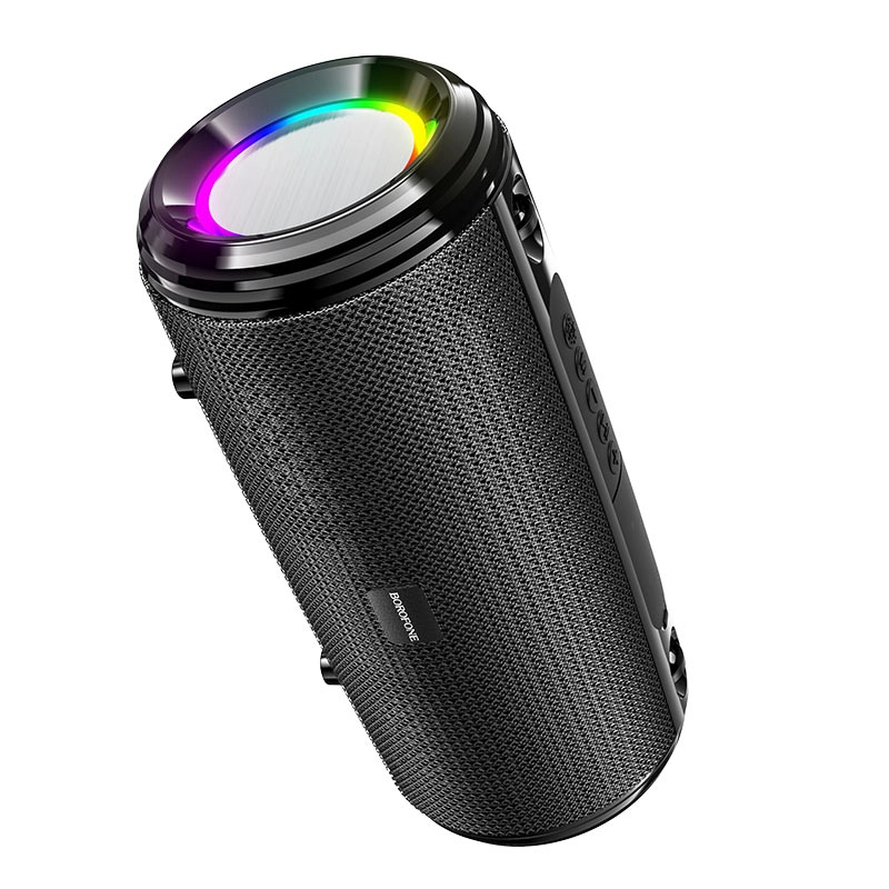 Borofone BR13 qora rangli simsiz Bluetooth-kolonkasi arzon