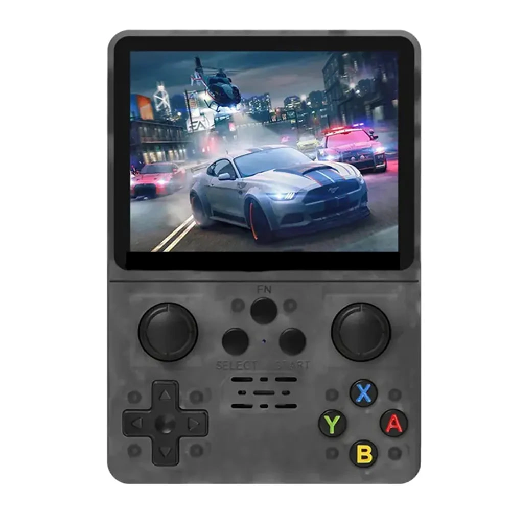 Game Station Black 128 GB R35S 8 bit qora portativ o‘yin pristavkasi sotib olish