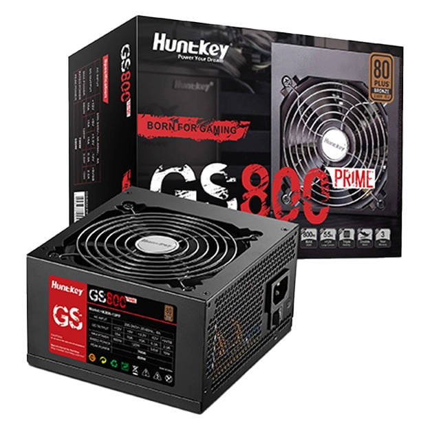 Блок питания HuntKey GS800 Prime 800W - фото №5 Блок питания HuntKey GS800 Prime 800W онлайн