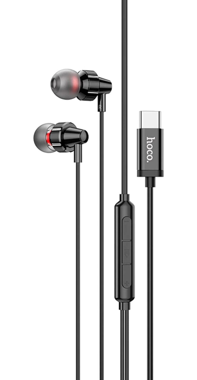 Наушники Hoco M90 Type-C чёрные купить