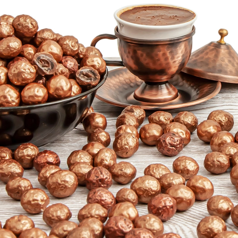 Bronza drajeli qahva shirinligi, 1 kg sotib olish