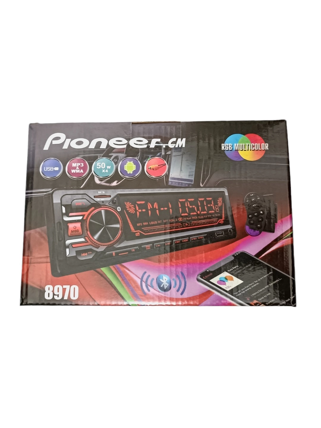 Автомагнитола MP3 - плеер Bluetooth USB AUX FM 8970 онлайн