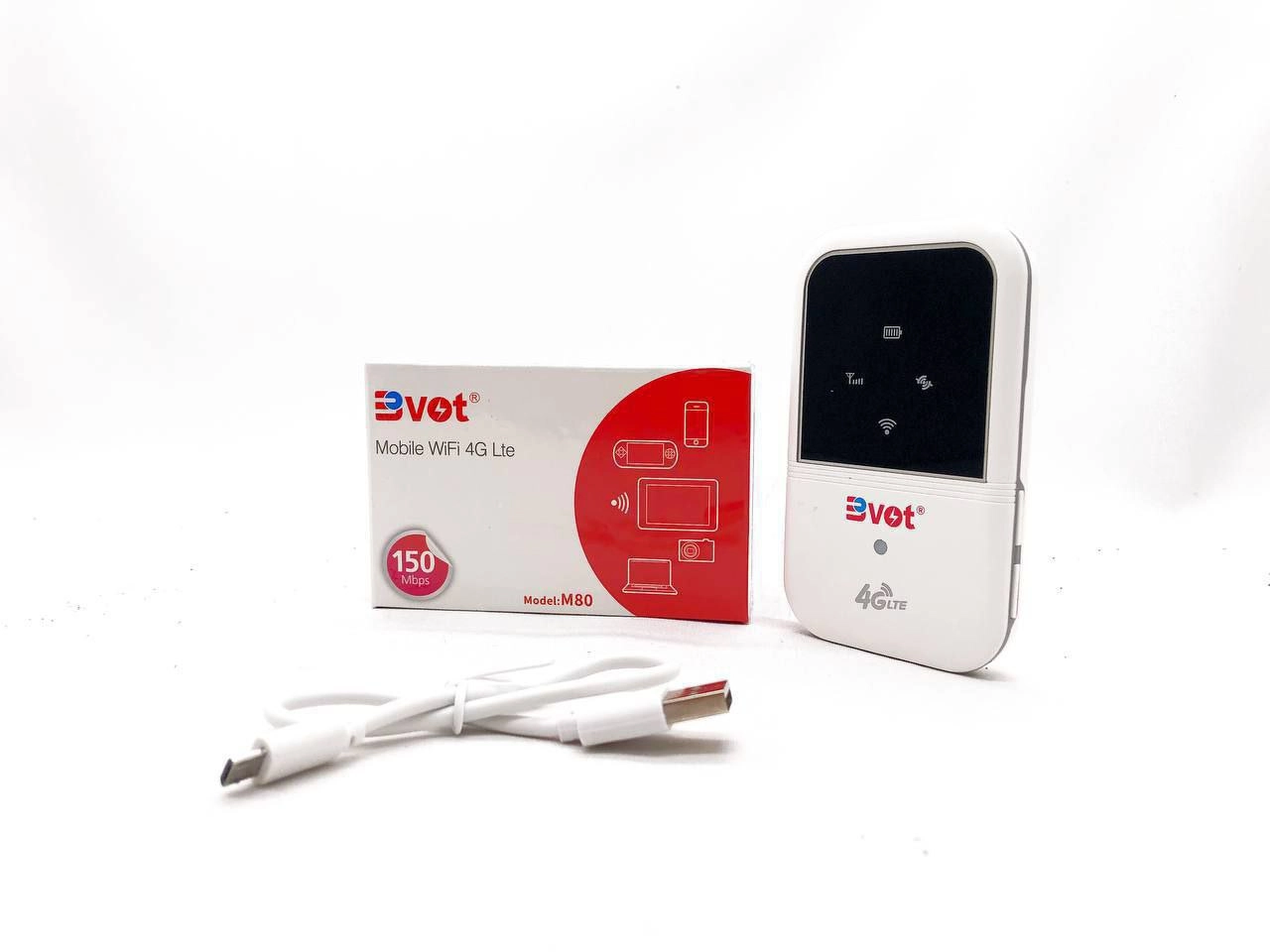 Bvot 4G LTE M80 oq modemi O'zbekistonda