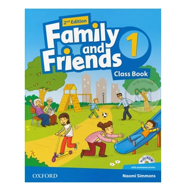 Family and Friends 1- Class book (+Workbook with Multi-ROM) (2nd edition) sotib olish