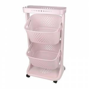 Kat Kat Basket Organizer No:4 Pushtirangli narsalar uchun javon sotib olish