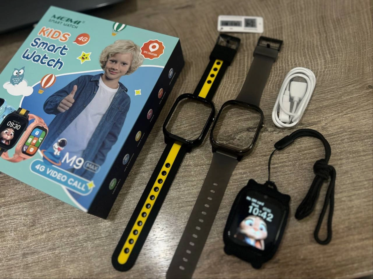 Meimi M9 Max qora bolalar soati bo'lib to'lash