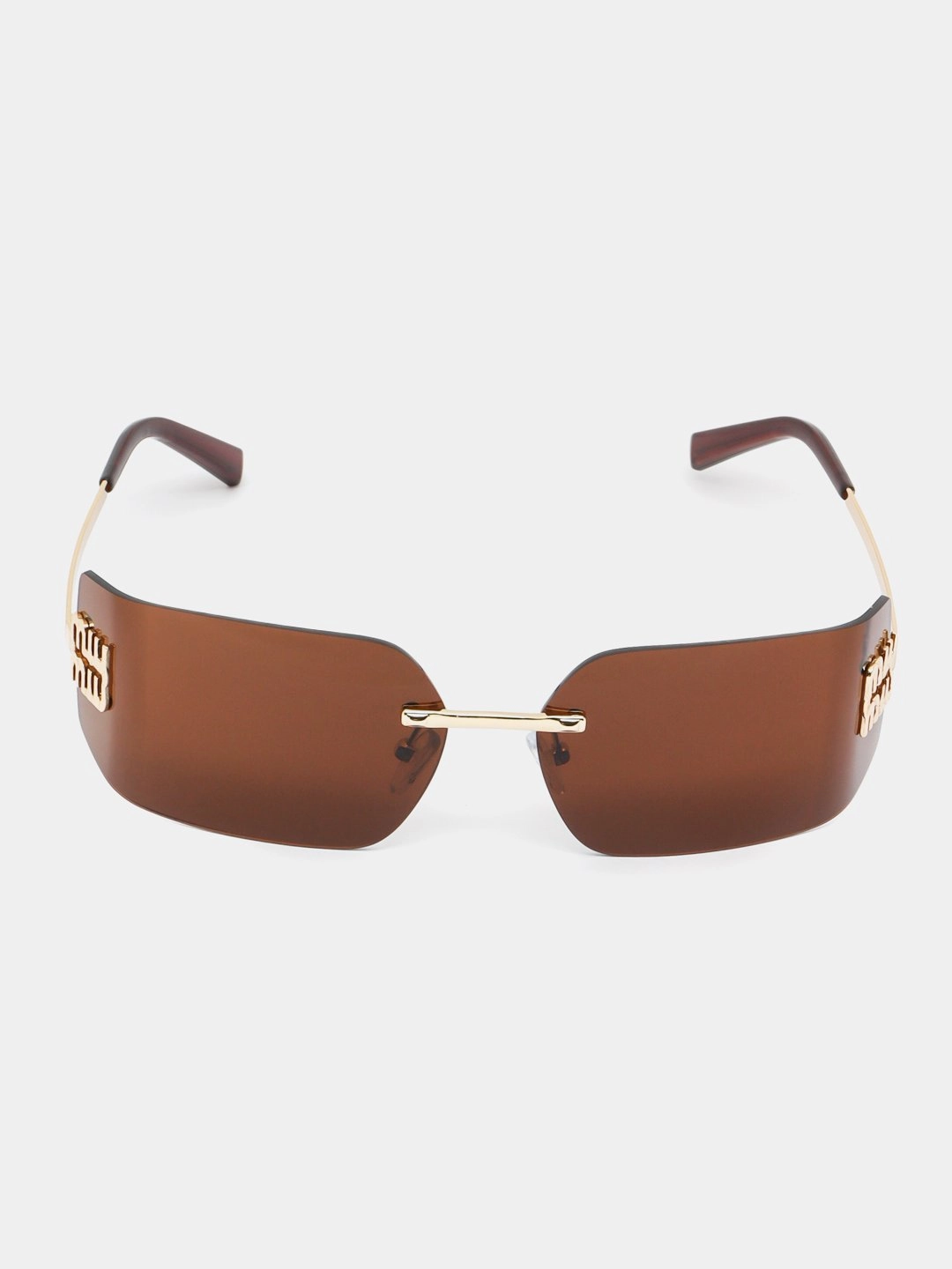 Ayollar uchun quyoshdan himoya qiluvchi Miu miu jigarrang ko&lsquo;zoynagi arzon