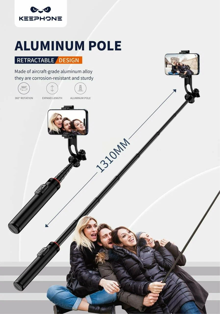 Keephone selfy stabilizator bo'lib to'lash