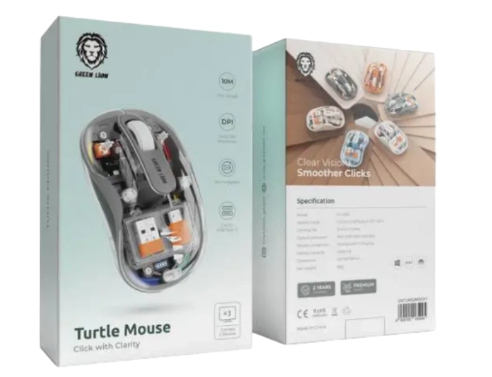 Беспроводная мышь Green Lion Turtle черный недорого