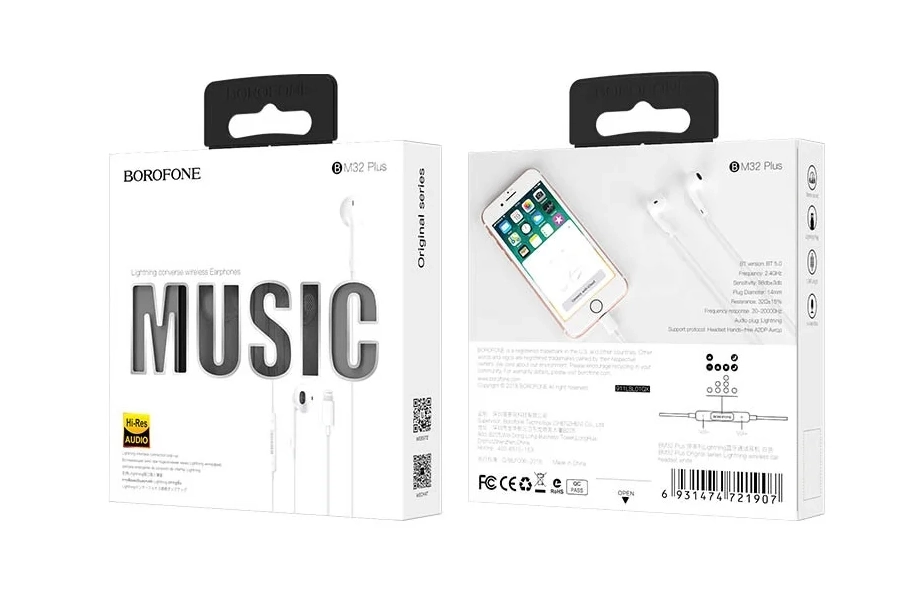 Borofone BM32 Plus simli naushniki yetkazib berish