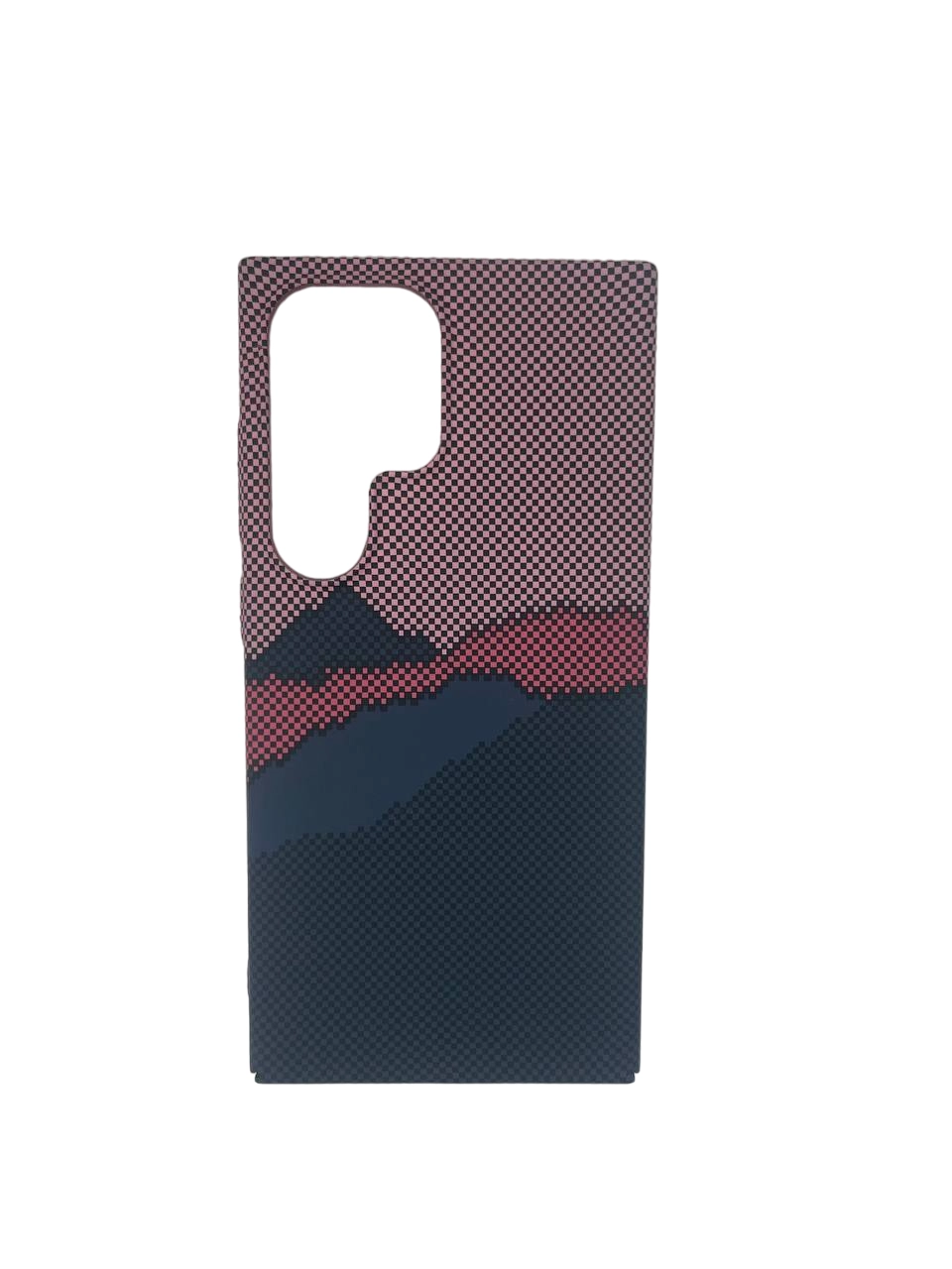 Чехол карбоновый с узором для Samsung Galaxy S24 Ultra CH1044D купить