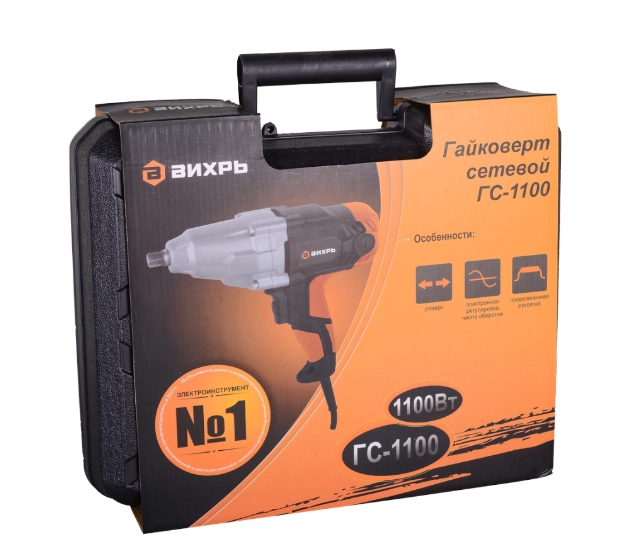 Гайковёрт сетевой Вихрь ГС-1100 онлайн