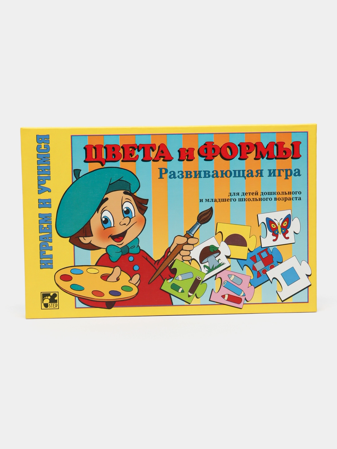 O'quv stol o'yini  "Цвета и формы" sotib olish