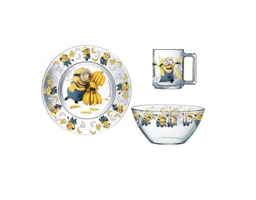 Детский сервиз LUMINARC MINIONS 3 пред. купить