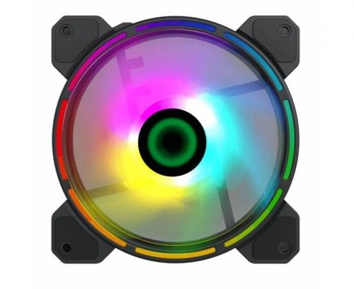 GameMax FN-12RAINBOW-D 120MM ARGB kompyuter korpusi ventilyatori sotib olish