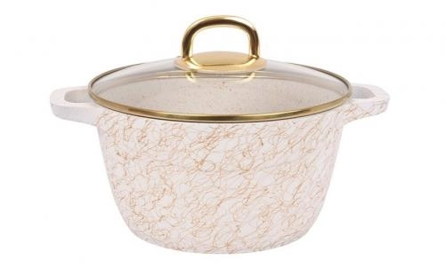 Kukmara  Kukmara "Gratsiya" (Black-Gold, White-Gold, Black-Silver) 4.5 litr kostryulkasi narxi