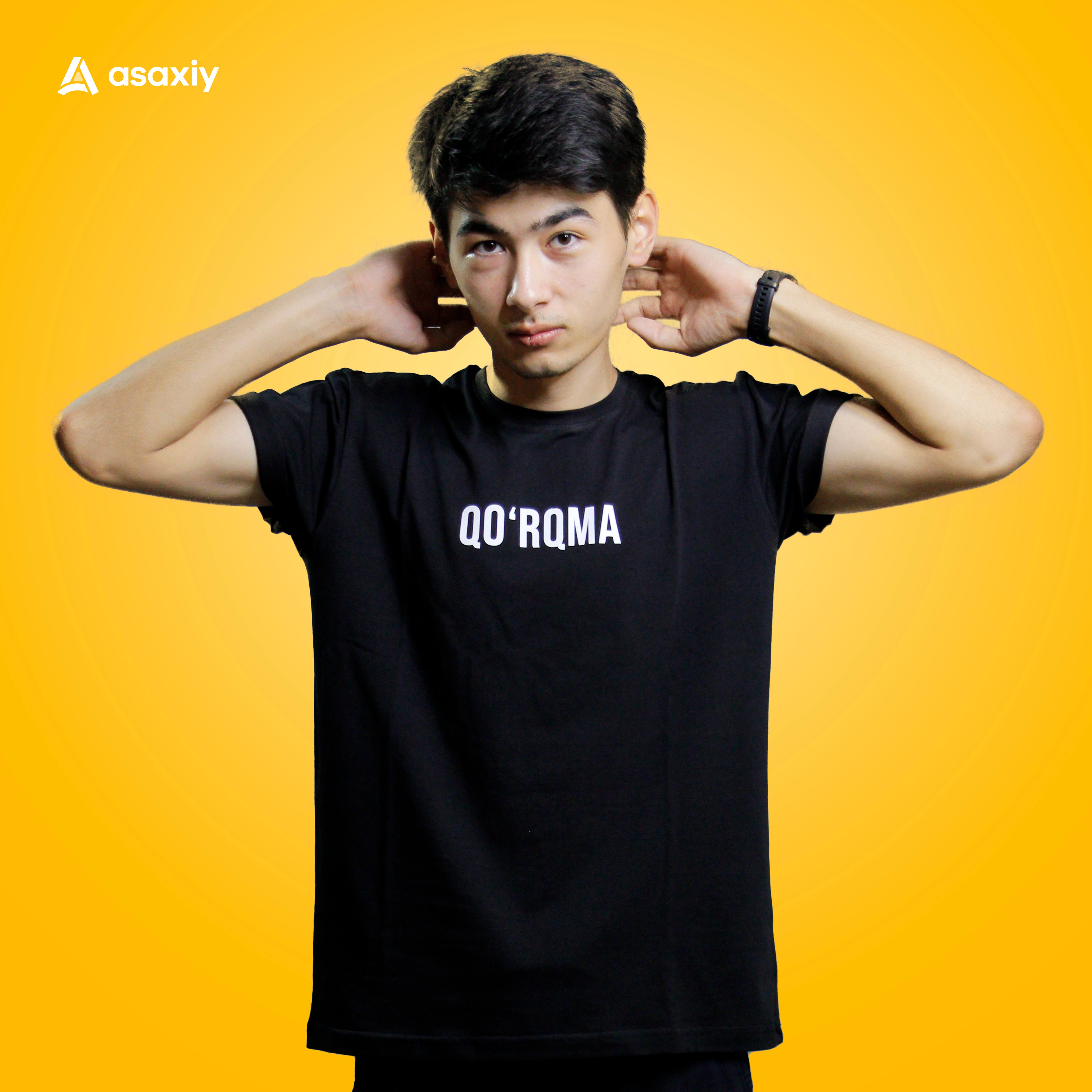 YOKI "Qo'rqma" Black futbolkasi M sotib olish